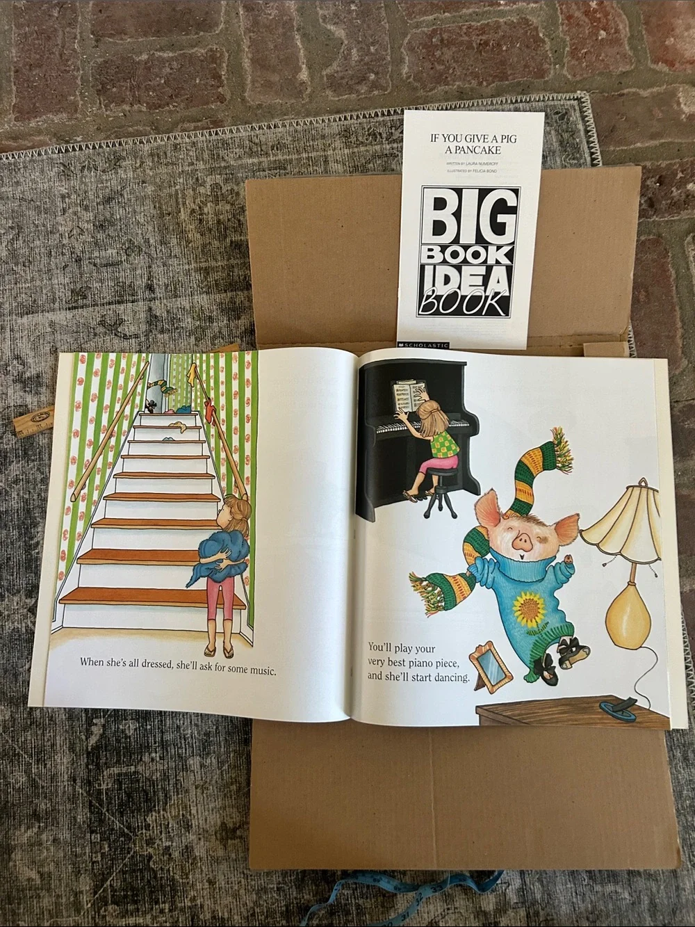 Scholastic Big Book- If You Give A Pig A Pancake